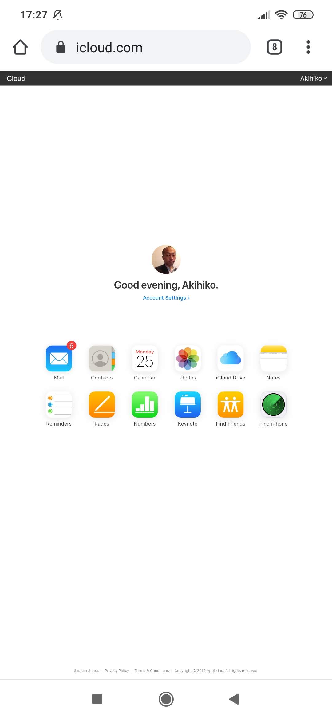 iCloud2019